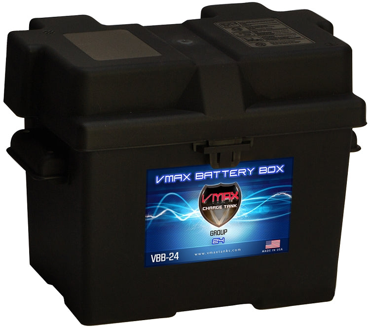 Group 24 Battery Box with Strap & Mounting Hardware