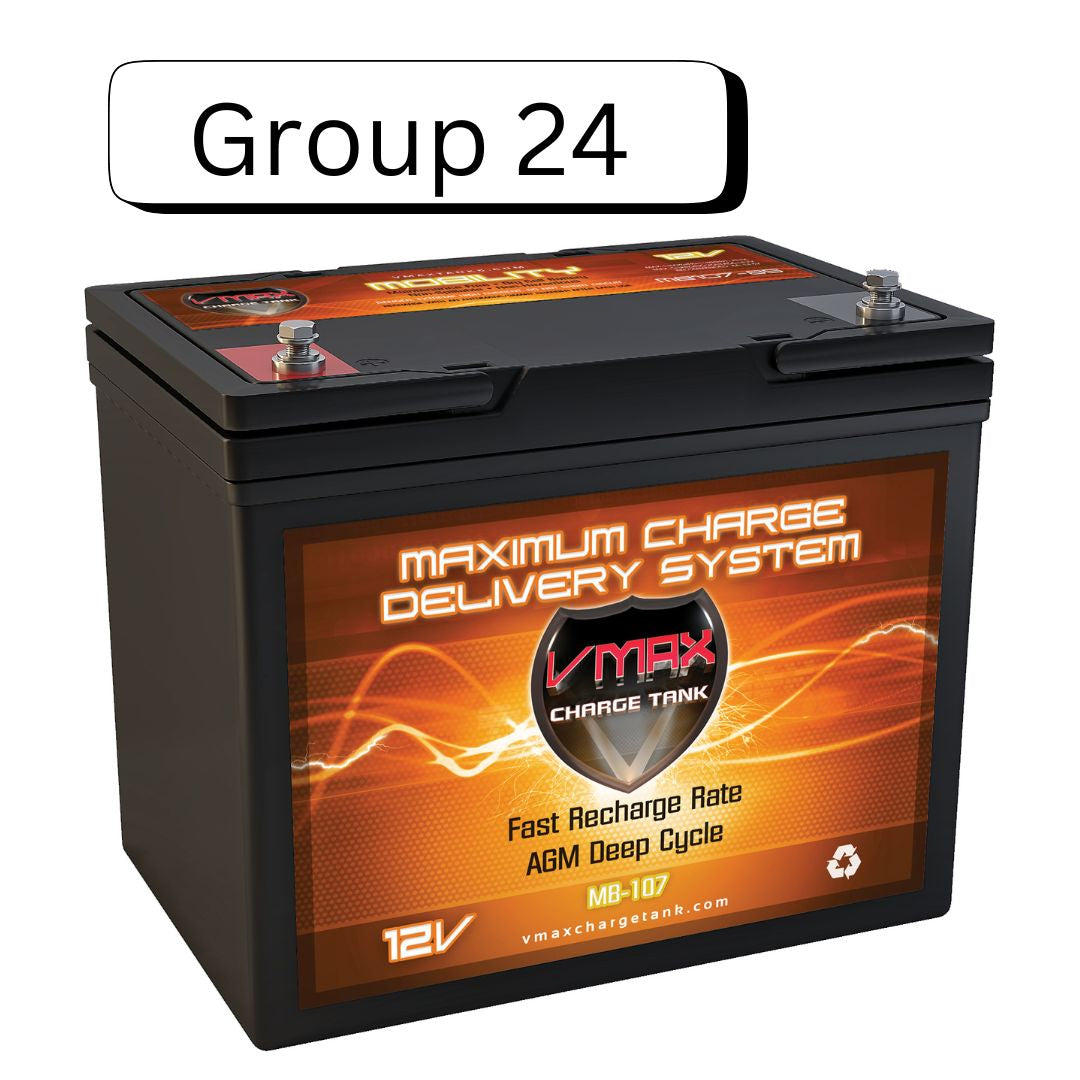 VMAXTANKS MB107 12V 85Ah AGM Deep Cycle Mobility Battery