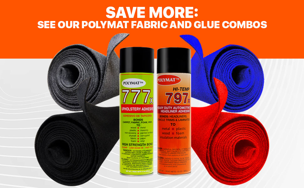 Polymat 797x Hi-Temp Spray Glue Adhesive