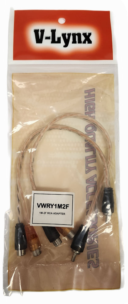 Vlynx 2F1M Twisted RCA 100% Oxygen Free Copper