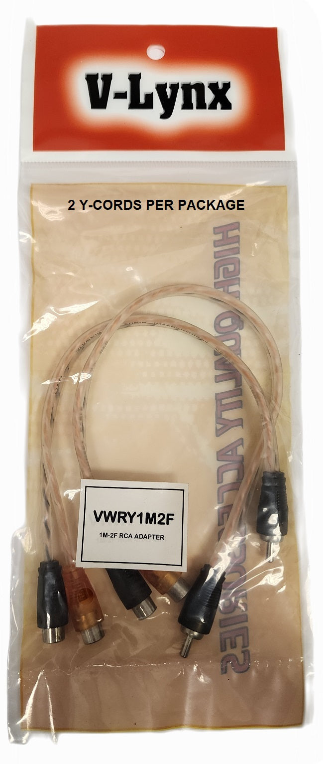 Vlynx 2F1M Twisted RCA 100% Oxygen Free Copper