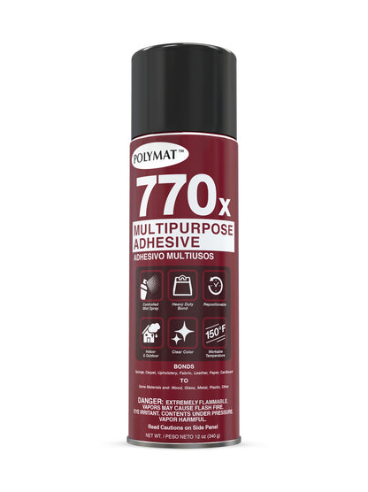 Polymat 770x Multipurpose Spray Glue Adhesive