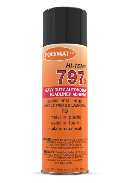 Polymat 797x Hi-Temp Spray Glue Adhesive