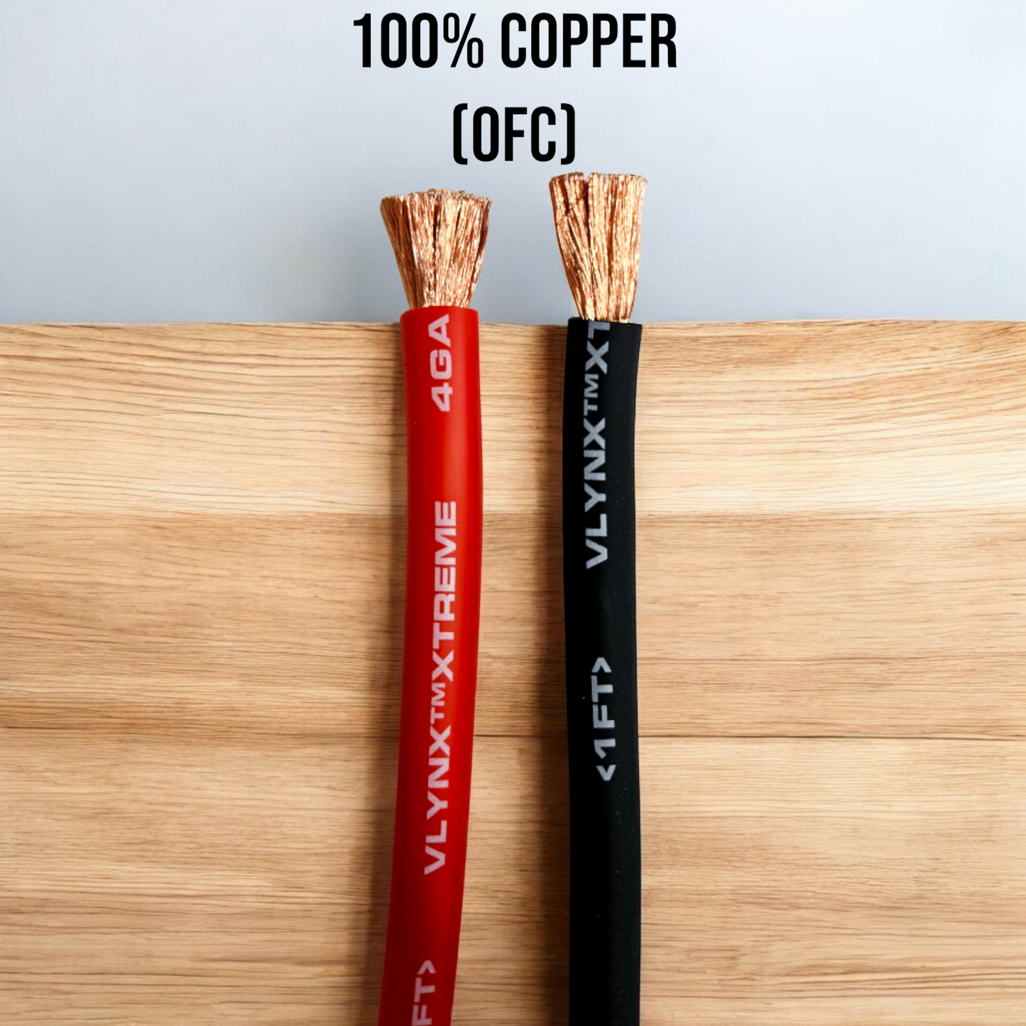 4 AWG Gauge Copper Cable By The Foot