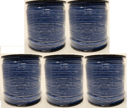 Qty: 5 Rolls of 18GA-250ft ea 100% OFC High Quality 18 Gauge Remote Primary Wire