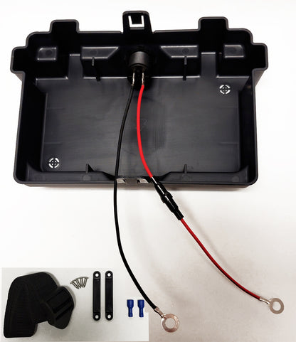 Group U1 Smart Battery Box w/Dual USB Voltmeter