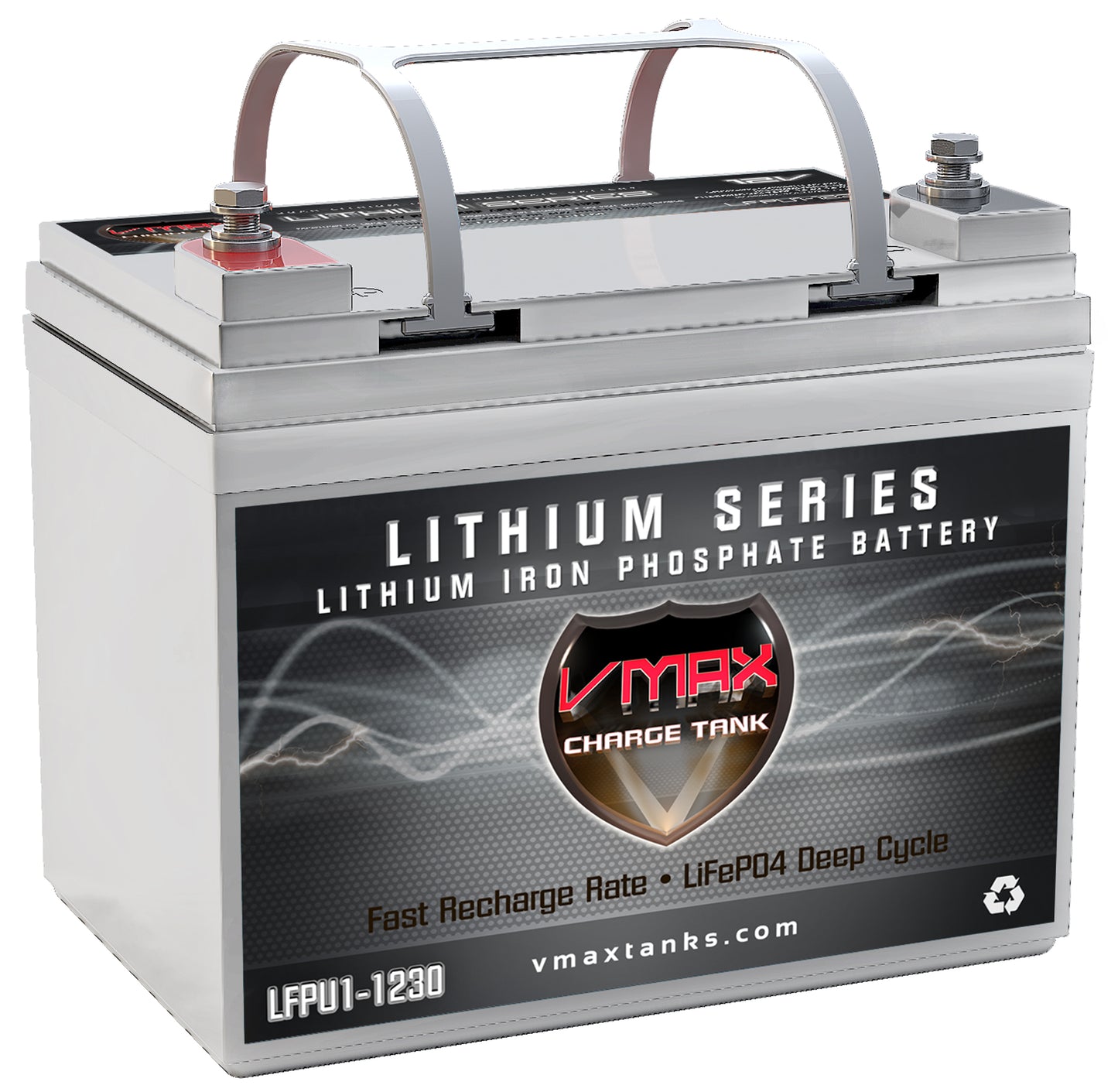 USED LFPU1-1230 LiFePO4 Li-Iron 12V 30AH Deep Cycle Battery