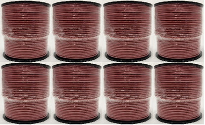 Qty: 8 Rolls of 18GA-250ft ea 100% OFC High Quality 18 Gauge Remote Primary Wire