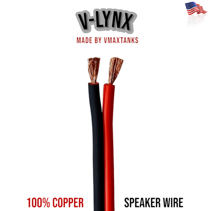 V-Lynx Speaker Wire Spool - 10AWG, 12AWG, 14AWG, 16AWG