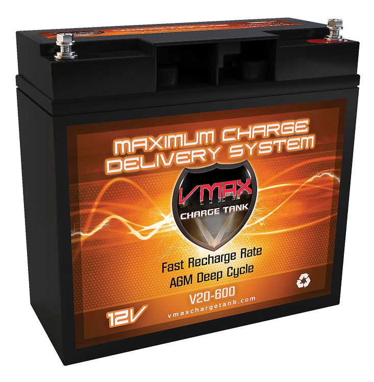 VMAX V20-600 12V 20Ah AGM Deep Cycle Battery