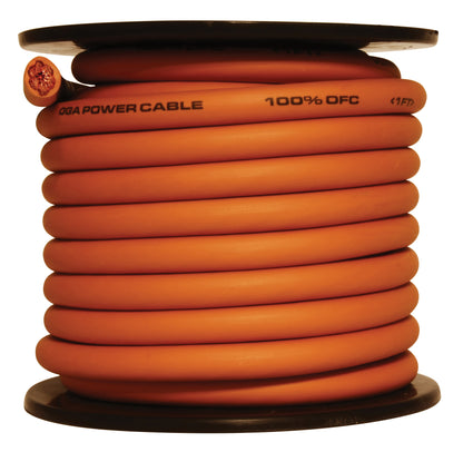 0 GAUGE POWER WIRE 50FT 100% COPPER