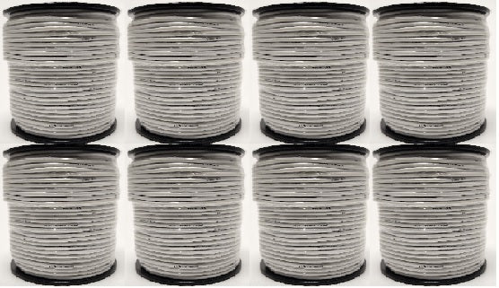 Qty: 8 Rolls of 18GA-250ft ea 100% OFC High Quality 18 Gauge Remote Primary Wire