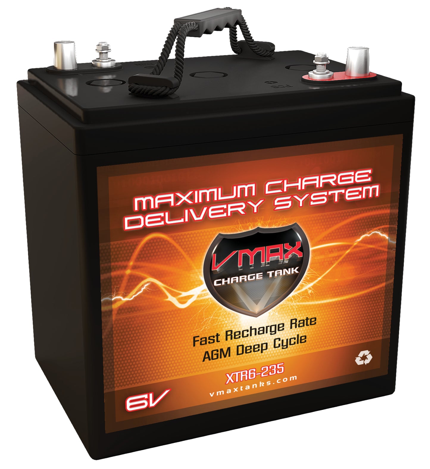 XTR6-235  6V 235AH  Deep Cycle, XTREME AGM Battery.